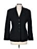 Tahari 100% Wool Black Wool Blazer Size 10 - photo 1
