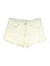Free People 100% Cotton Ivory Denim Shorts Size 27 waist - photo 1