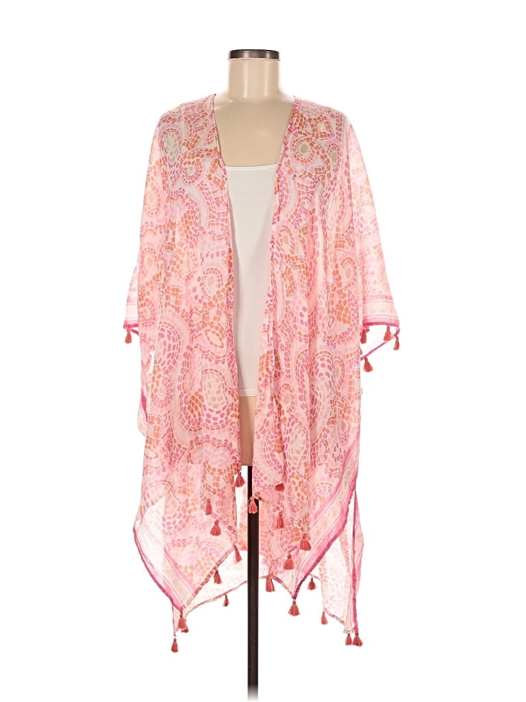 Pre-owned Unbranded Swimsuit Cover Up In Pink