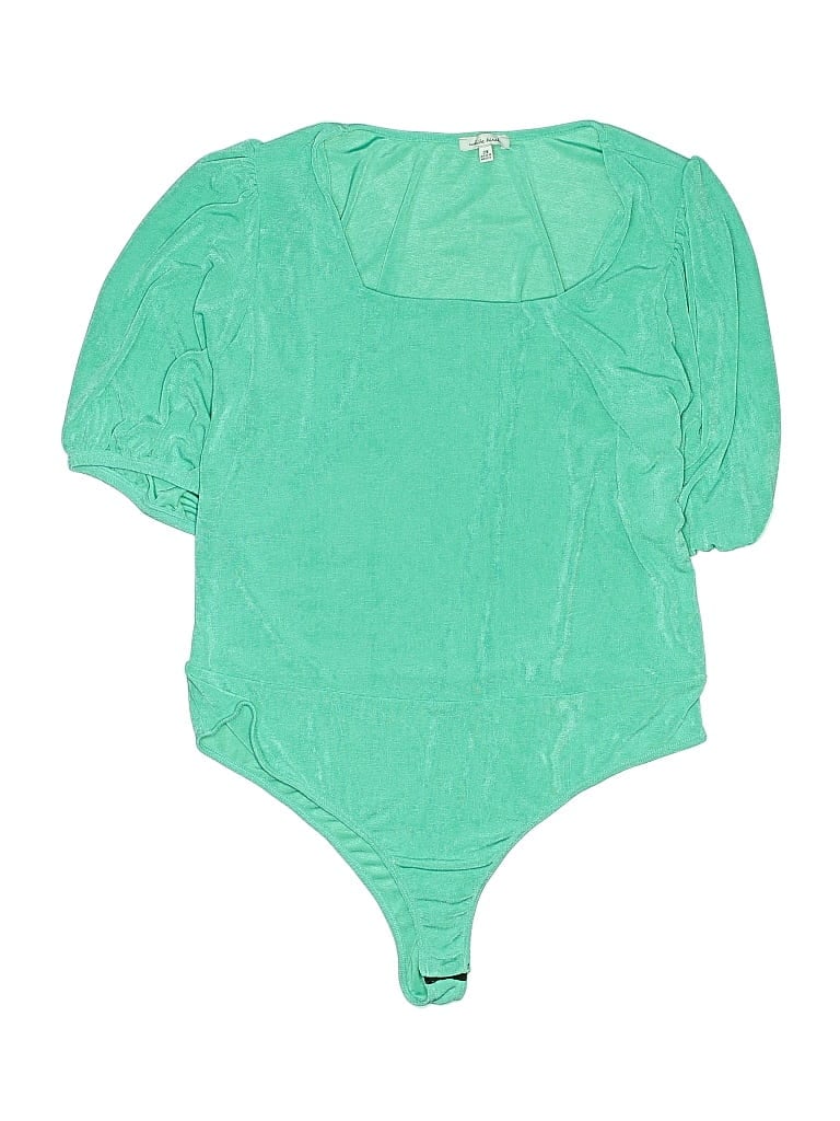Pre-owned White Birch Bodysuit In Green