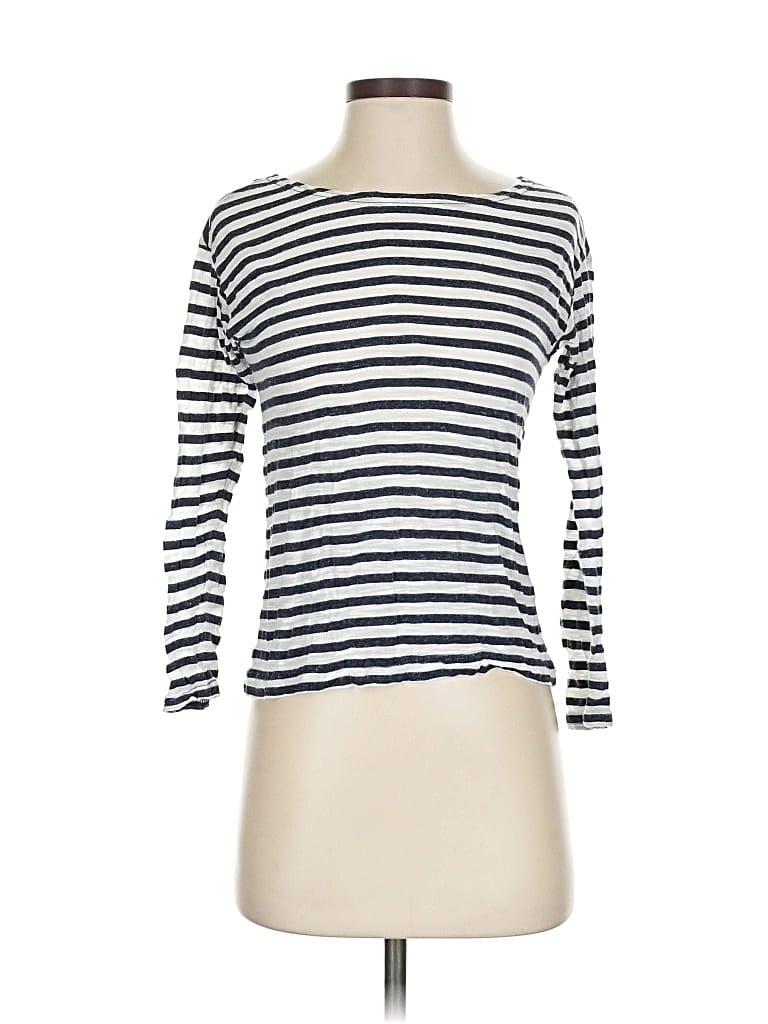 Click to view more detailed imagery on our partner's website Pre-owned Rivet & Thread 3/4 Sleeve T-shirt In White