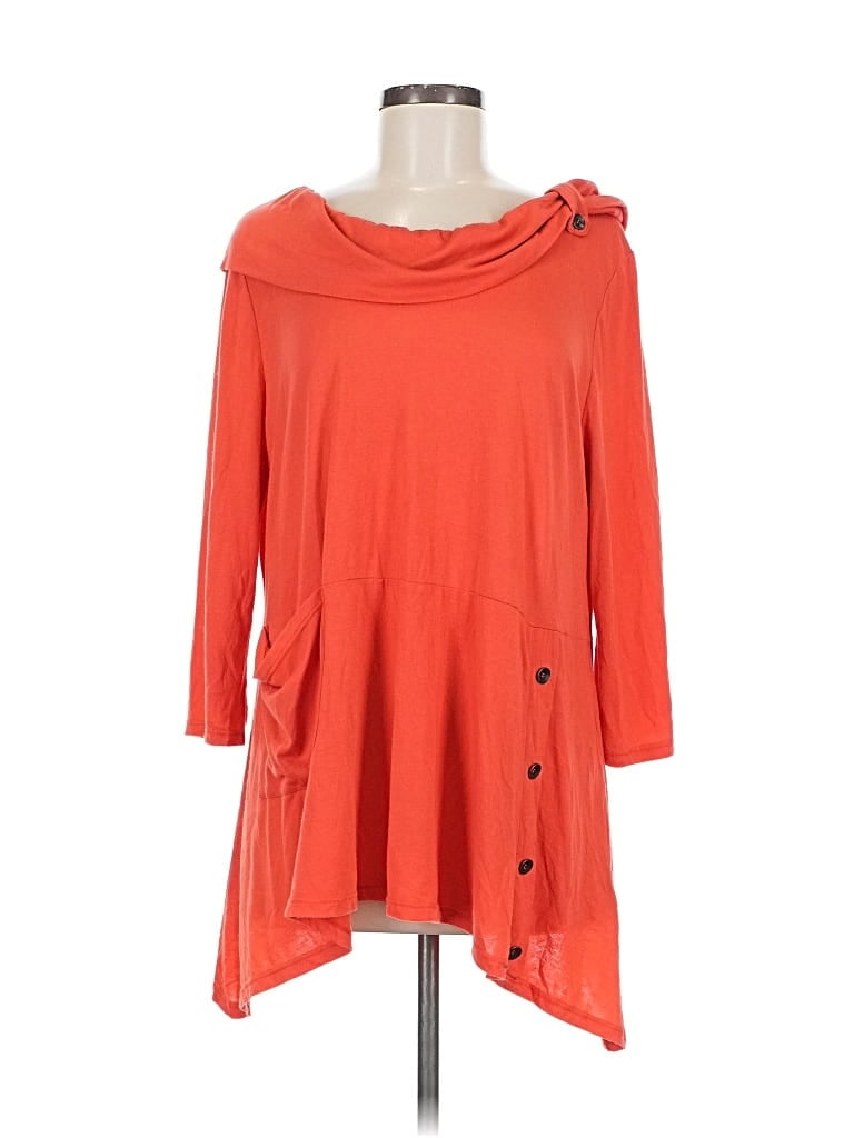 Pre-owned Assorted Brands Casual Dress In Orange