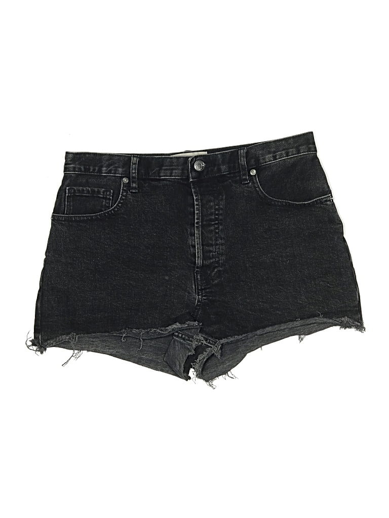 Pre-owned Everlane Denim Shorts In Black