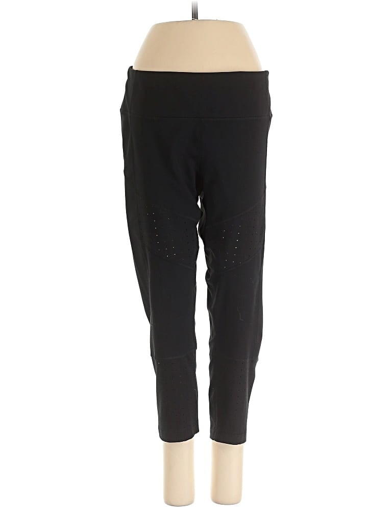 Pre-owned Yogalicious Active Pants In Black