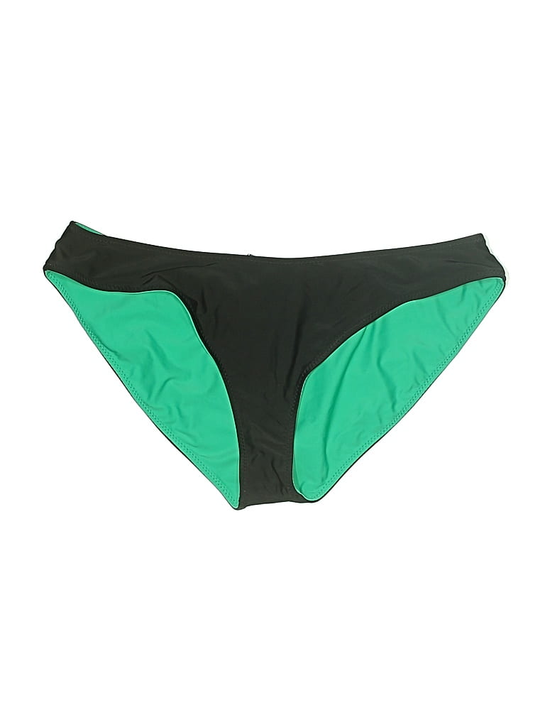 Pre-owned Fabletics Swimsuit Bottoms In Green