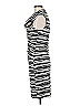 Max Studio Stripes Silver Casual Dress Size M - photo 5
