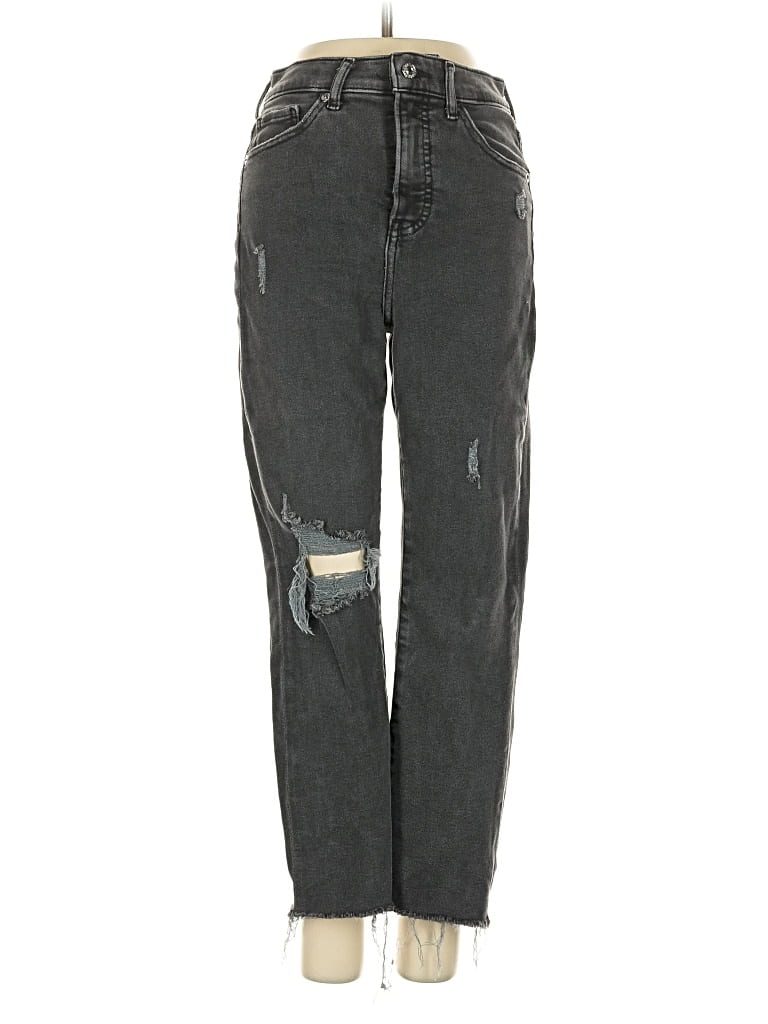 Pre-owned Express Jeans In Gray