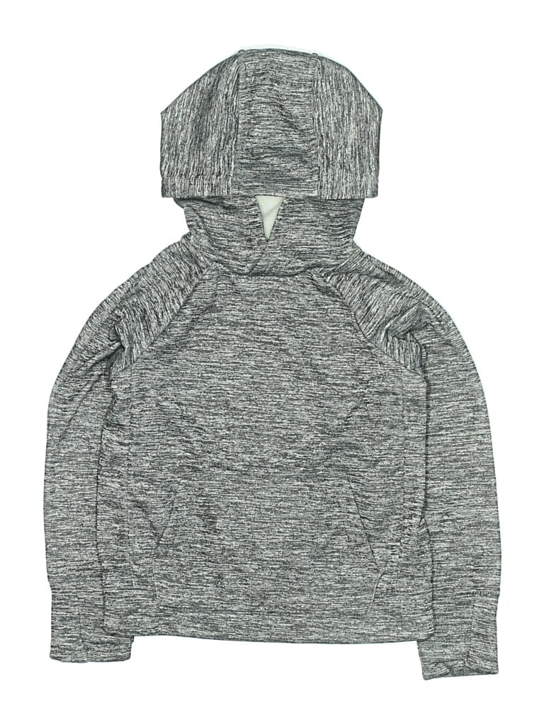 Pre-owned All In Motion Kids' Pullover Hoodie In Gray