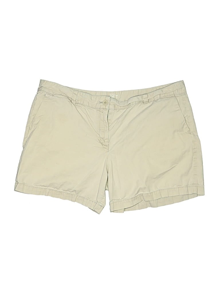 Pre-owned Ann Taylor Loft Outlet Khaki Shorts In Brown
