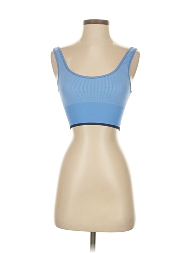 Pre-owned Outdoor Voices Sports Bra In Blue