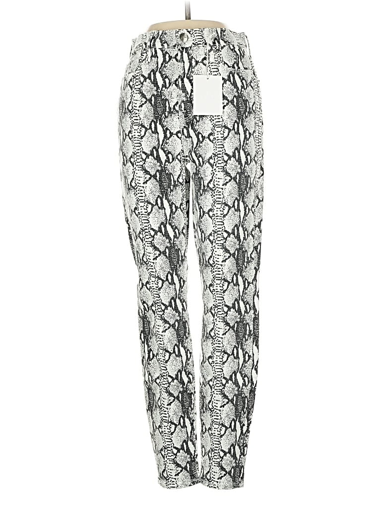 Frame Casual Pants In Silver