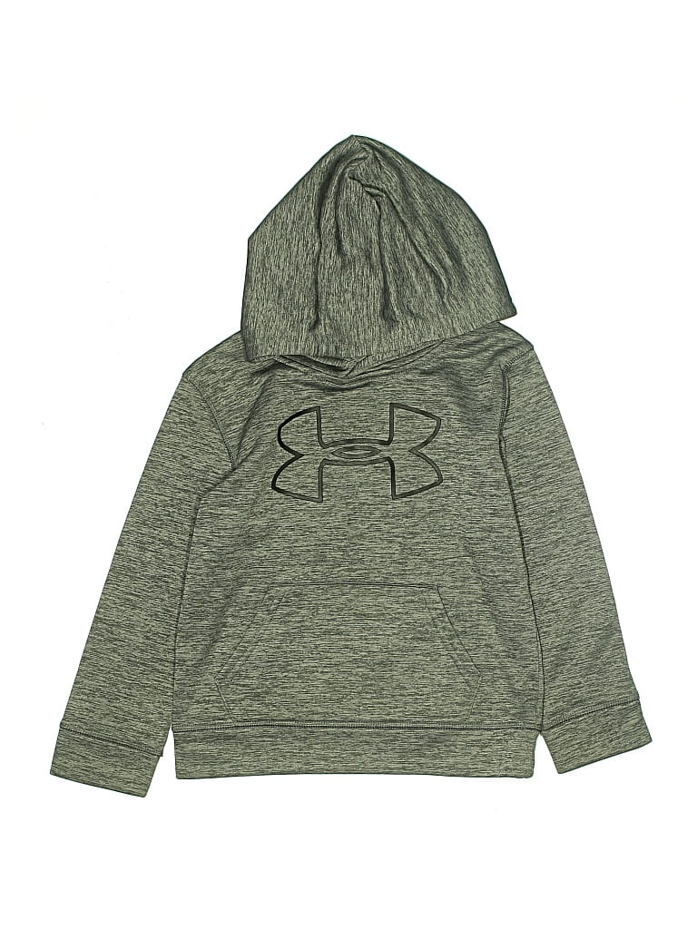 Click to view more detailed imagery on our partner's website Pre-owned Under Armour Kids' Pullover Hoodie In Green