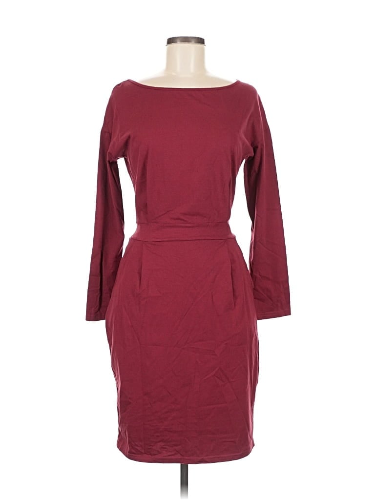 Pre-owned Prettygarden Cocktail Dress In Burgundy
