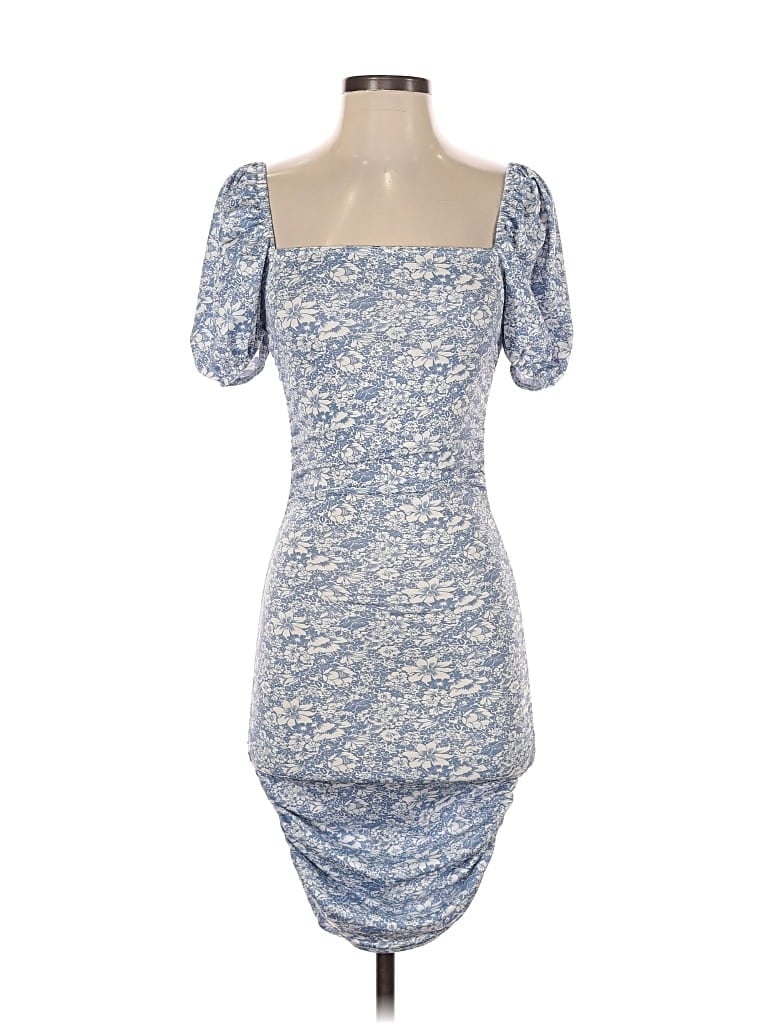 Pre-owned Assorted Brands Casual Dress In Blue