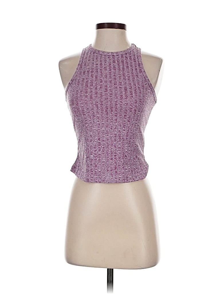 Pre-owned Shein Tank Top Purple Halter Neckline Tops