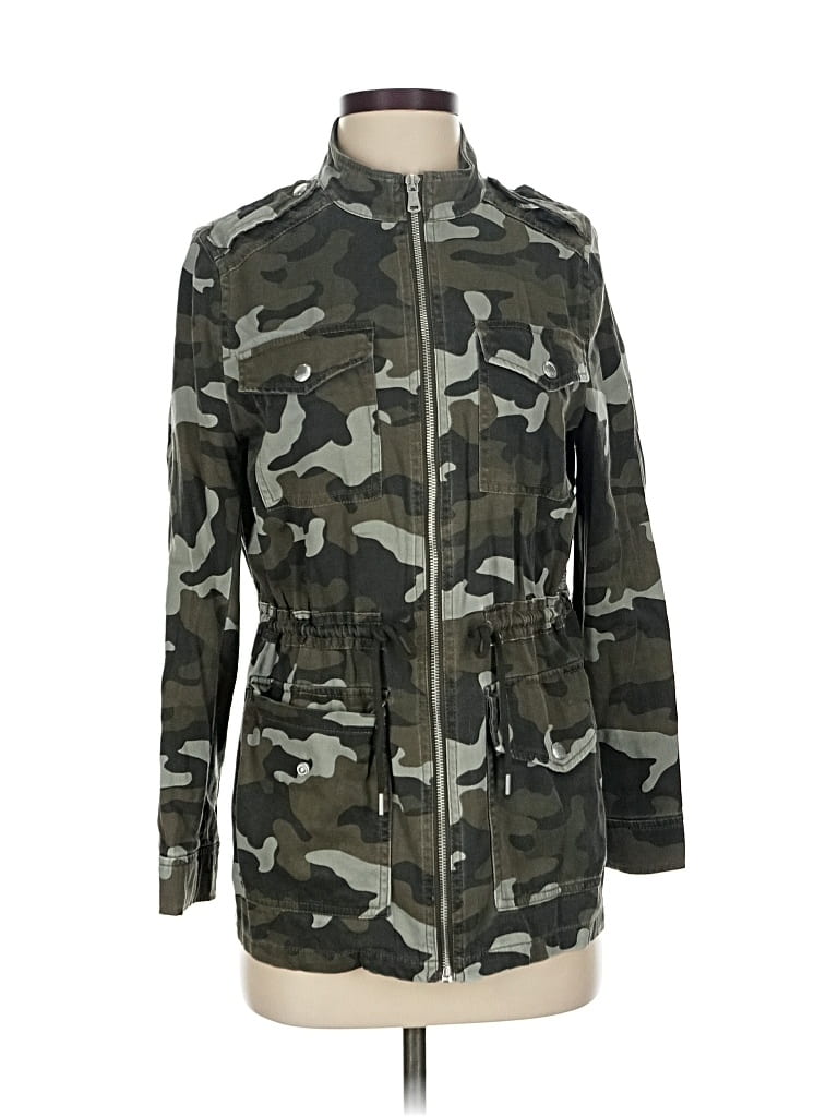 Pre-owned Express Jacket In Green