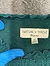 TeXTURE & THREAD Madewell Teal 3/4 Sleeve Blouse Size XS - photo 7