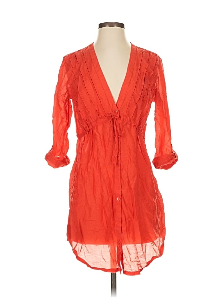 ATHLETA Pre-owned Kimono In Orange