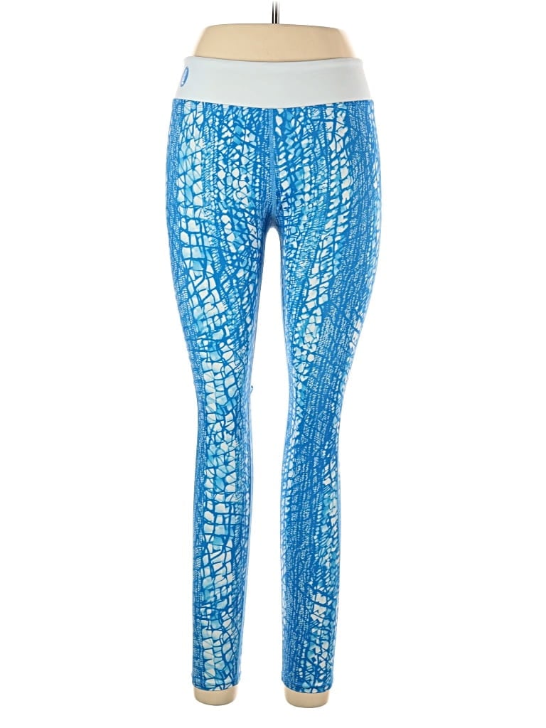 Pre-owned Assorted Brands Leggings In Blue