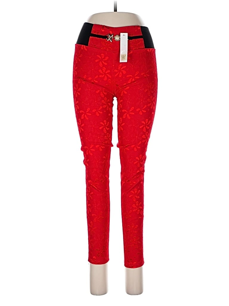 Pre-owned Assorted Brands Casual Pants In Red