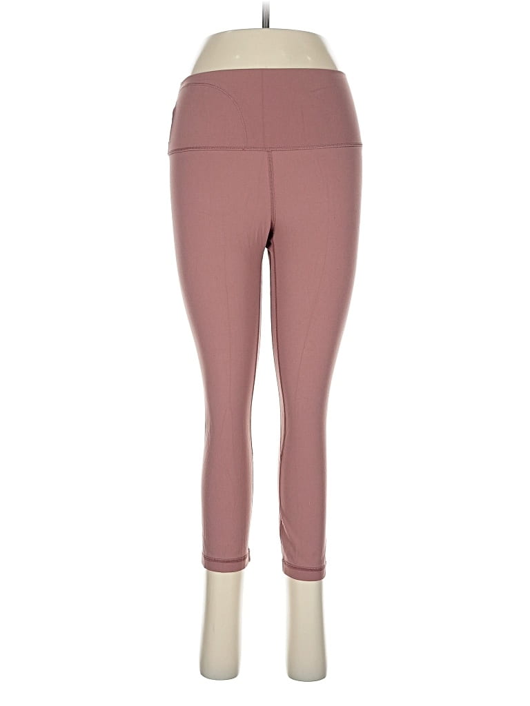 Pre-owned Lululemon Athletica Active Pants In Pink