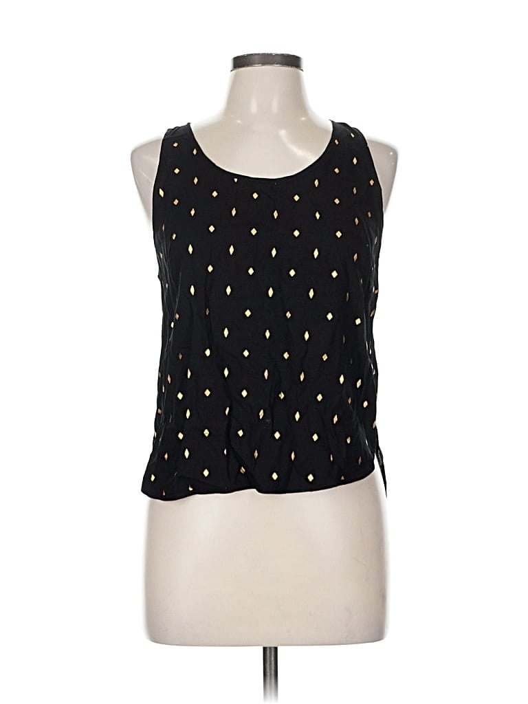 Pre-owned H&m Sleeveless Top Black Halter Neckline Tops