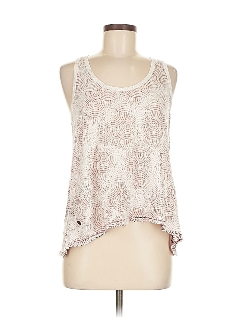 Pre-owned Buffalo By David Bitton Tank Top Silver Halter Neckline Tops