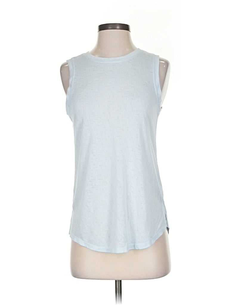 Pre-owned Athleta Sleeveless T-shirt In Blue