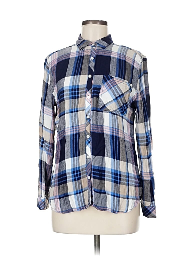 Click to view more detailed imagery on our partner's website Pre-owned Sneak Peek Long Sleeve Button Down Shirt In Blue