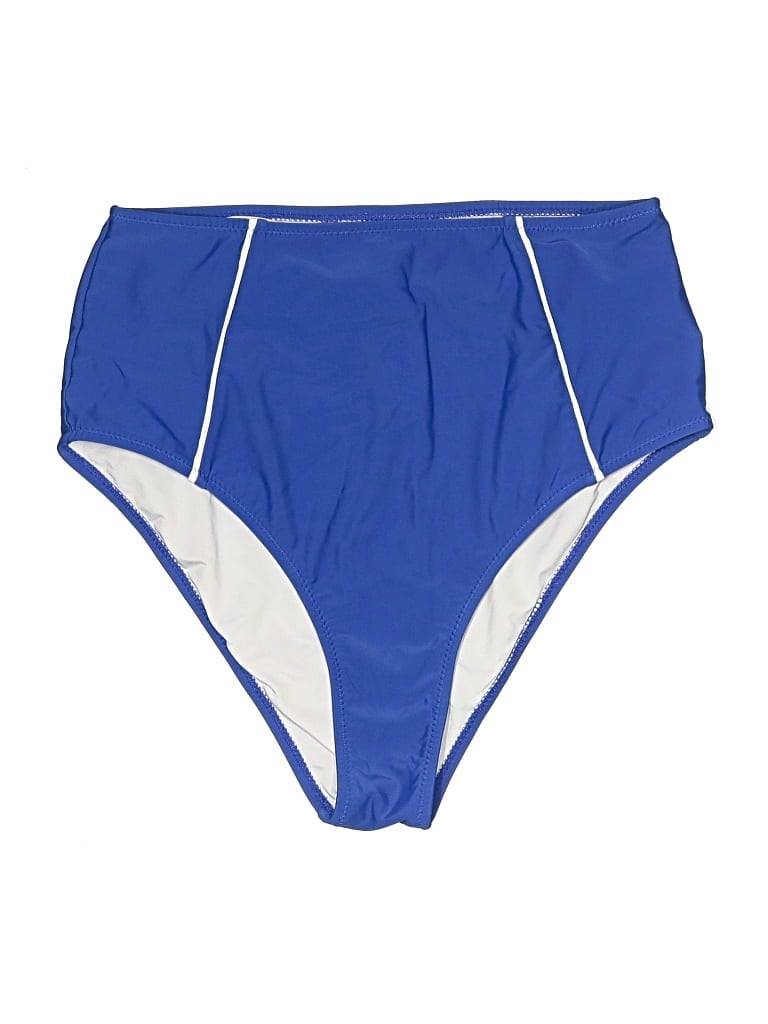 Pre-owned Cupshe Swimsuit Bottoms In Blue