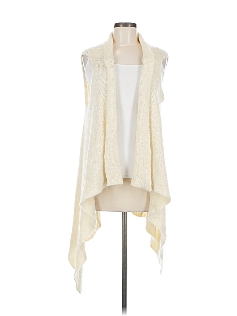 Pre-owned Mossimo Cardigan Sweater In White