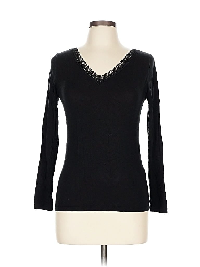 UNBRANDED Pre-owned Long Sleeve T-shirt In Black