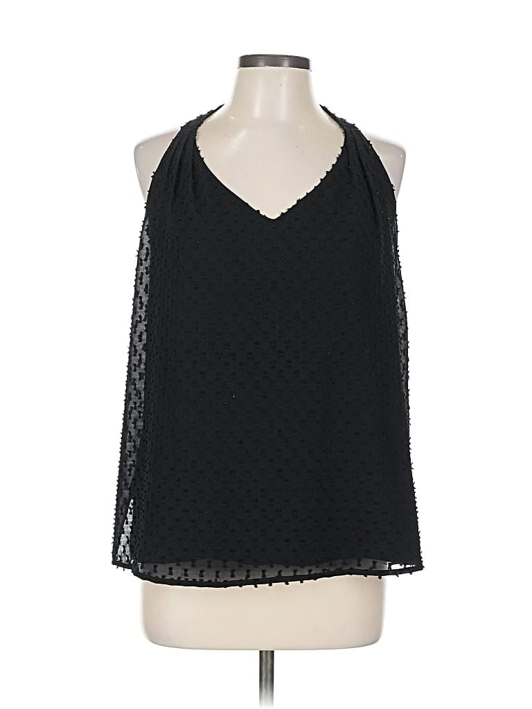 COLLECTIVE CONCEPTS Pre-owned Sleeveless Blouse In Black