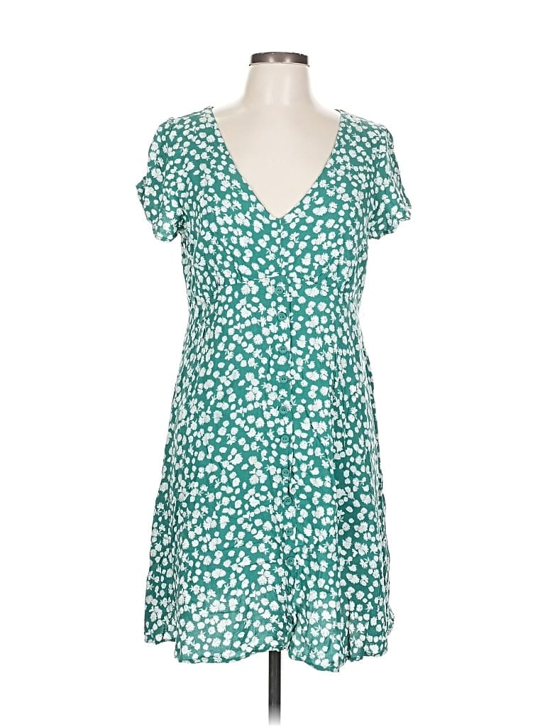 Pre-owned Mason & Belle Casual Dress In Green