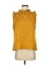 Catherine Malandrino Yellow Sleeveless Blouse Size XS - photo 1