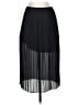 Tildon Solid Black Formal Skirt Size XS - photo 1