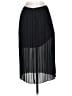 Tildon Solid Black Formal Skirt Size XS - photo 2