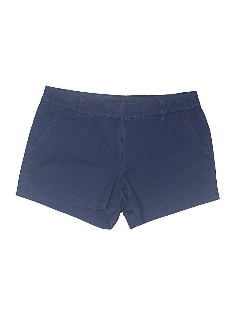 Pre-owned J.crew Factory Store Shorts In Blue