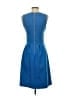 J.Crew Solid Blue Cocktail Dress Size 4 - photo 2