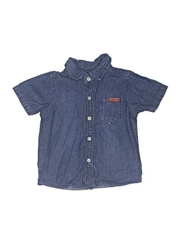 7 For All Mankind Short Sleeve Button-Down Shirt (view 1)