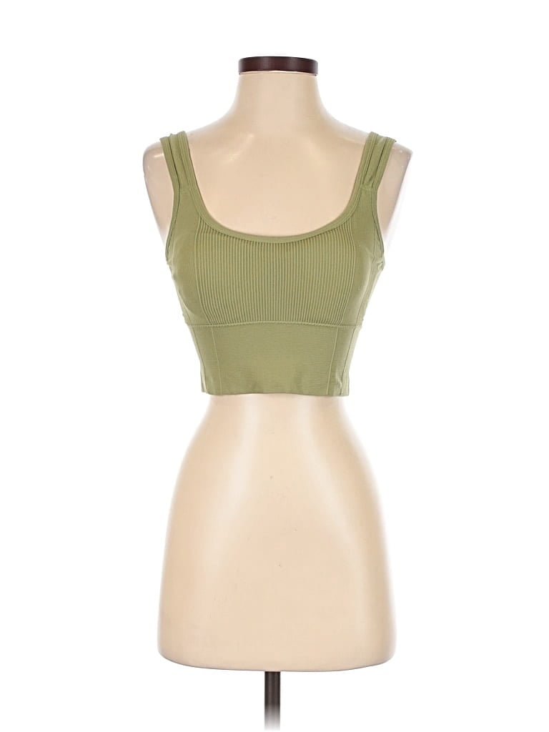 Pre-owned Unbranded Sports Bra In Green