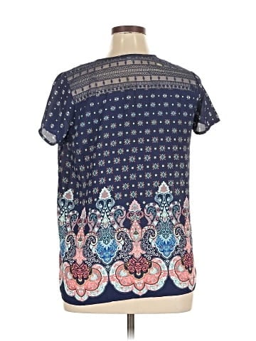 Claudia Richard Short Sleeve Blouse (view 2)