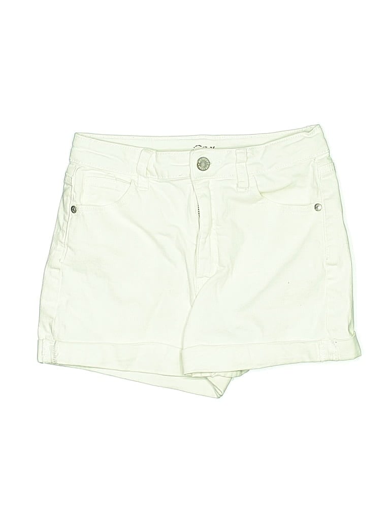 Pre-owned Assorted Brands Kids' Khaki Shorts In White