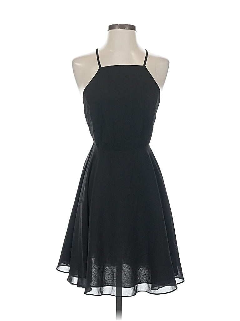 Pre-owned Silence And Noise Cocktail Dress In Black