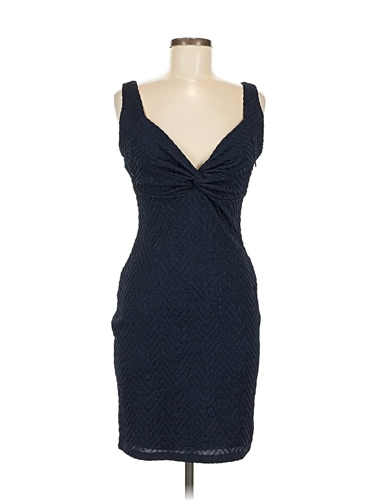 Pre-owned Guess Cocktail Dress In Blue