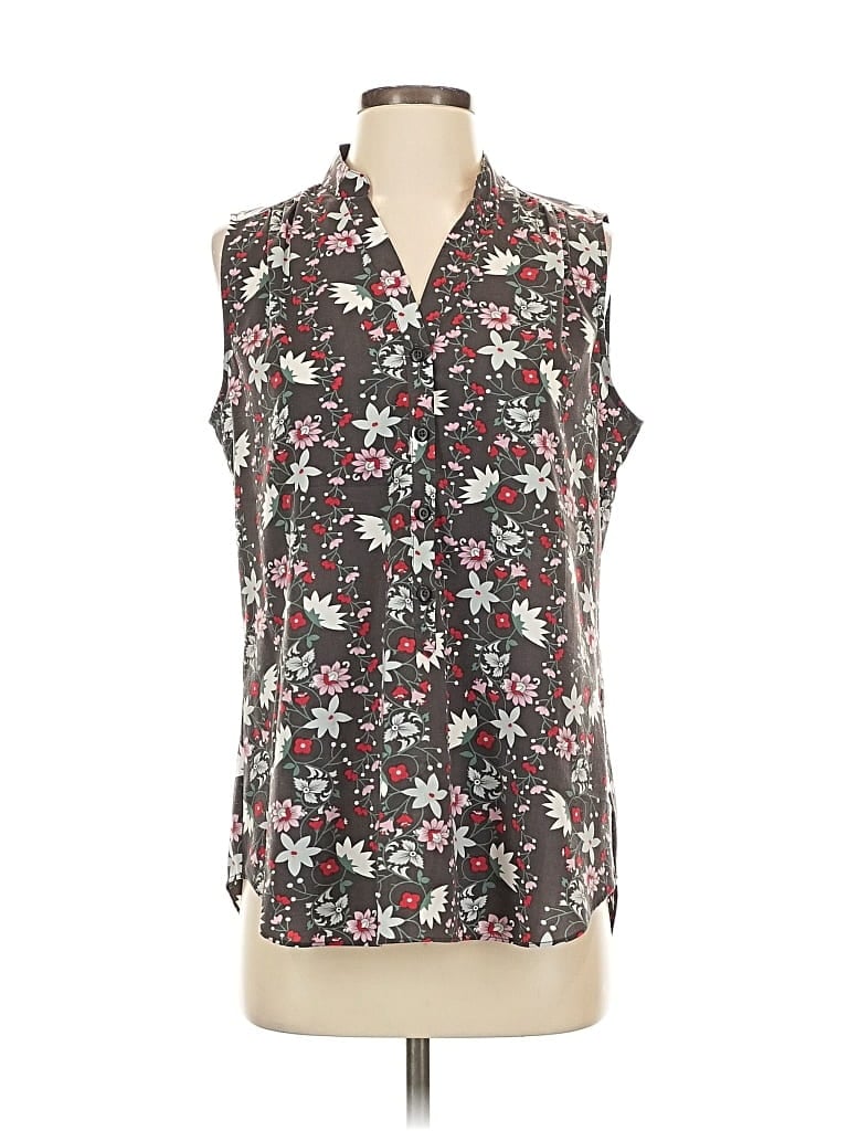 CABI Pre-owned Sleeveless Blouse In Black