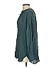 Vince. 100% Silk Teal Long Sleeve Silk Top Size XS - photo 5