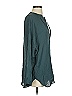Vince. 100% Silk Teal Long Sleeve Silk Top Size XS - photo 4