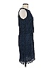 Monsoon 100% Polyester Blue Cocktail Dress Size 8 - photo 4