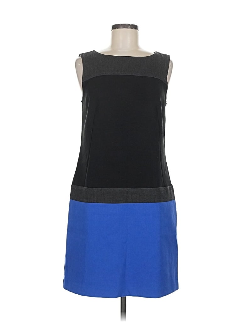 Pre-owned Ann Taylor Loft Outlet Casual Dress In Blue